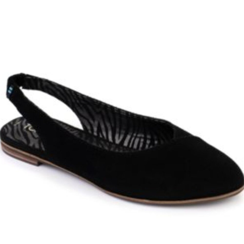 TOMS Julie Slingback Flats - Size 7.5